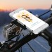 Bike Phone Holder Universal Bicycle Phone Holder Adjustable Aluminum Alloy Bike Motorcycle Handlebar Mount for Outdoor Cycling - B07GKW4CJ5